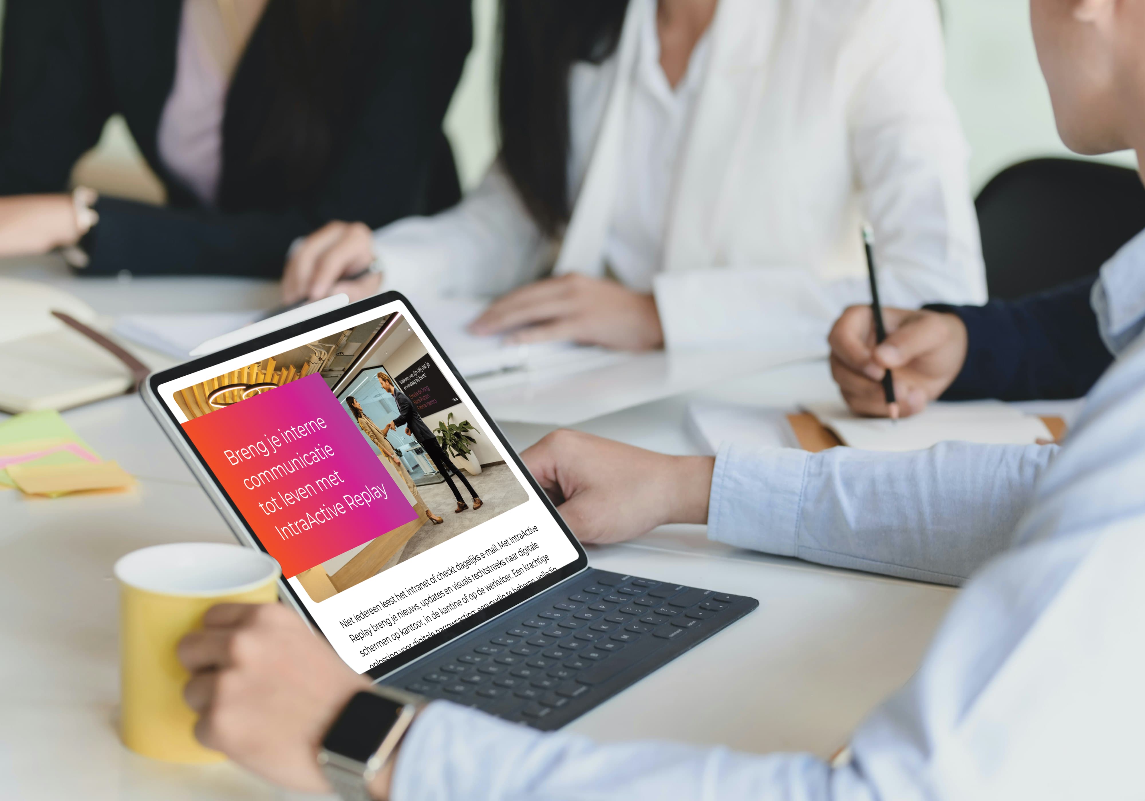 Factsheet IntraActive Replay: Breng je interne communicatie tot leven