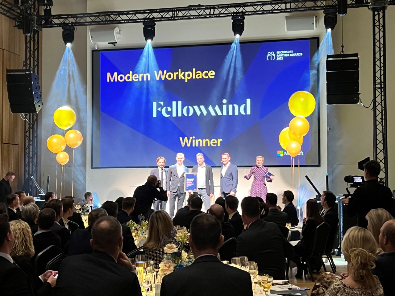 Fellowmind zdobywa nagrodę Microsoft Partner Award 2022 w kategorii Modern Workplace