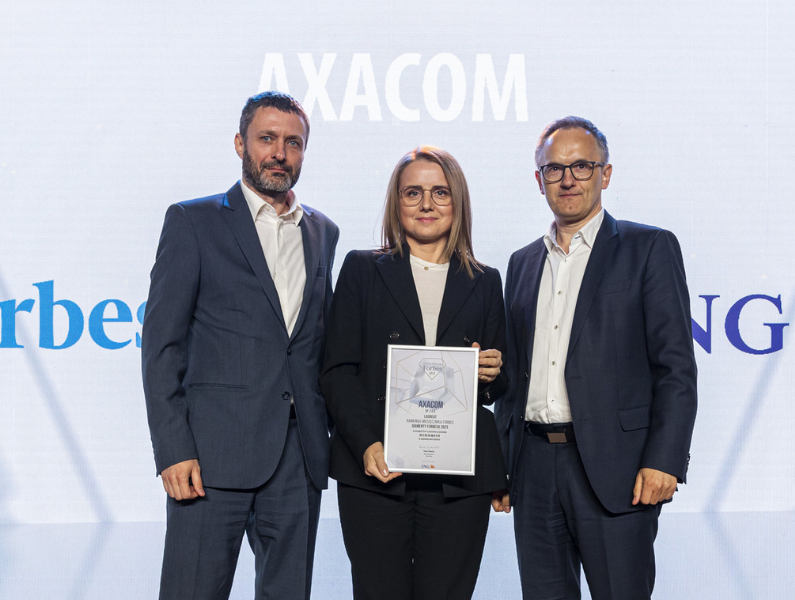 Axacom part of Fellowmind po raz drugi z „Diamentem Forbesa”